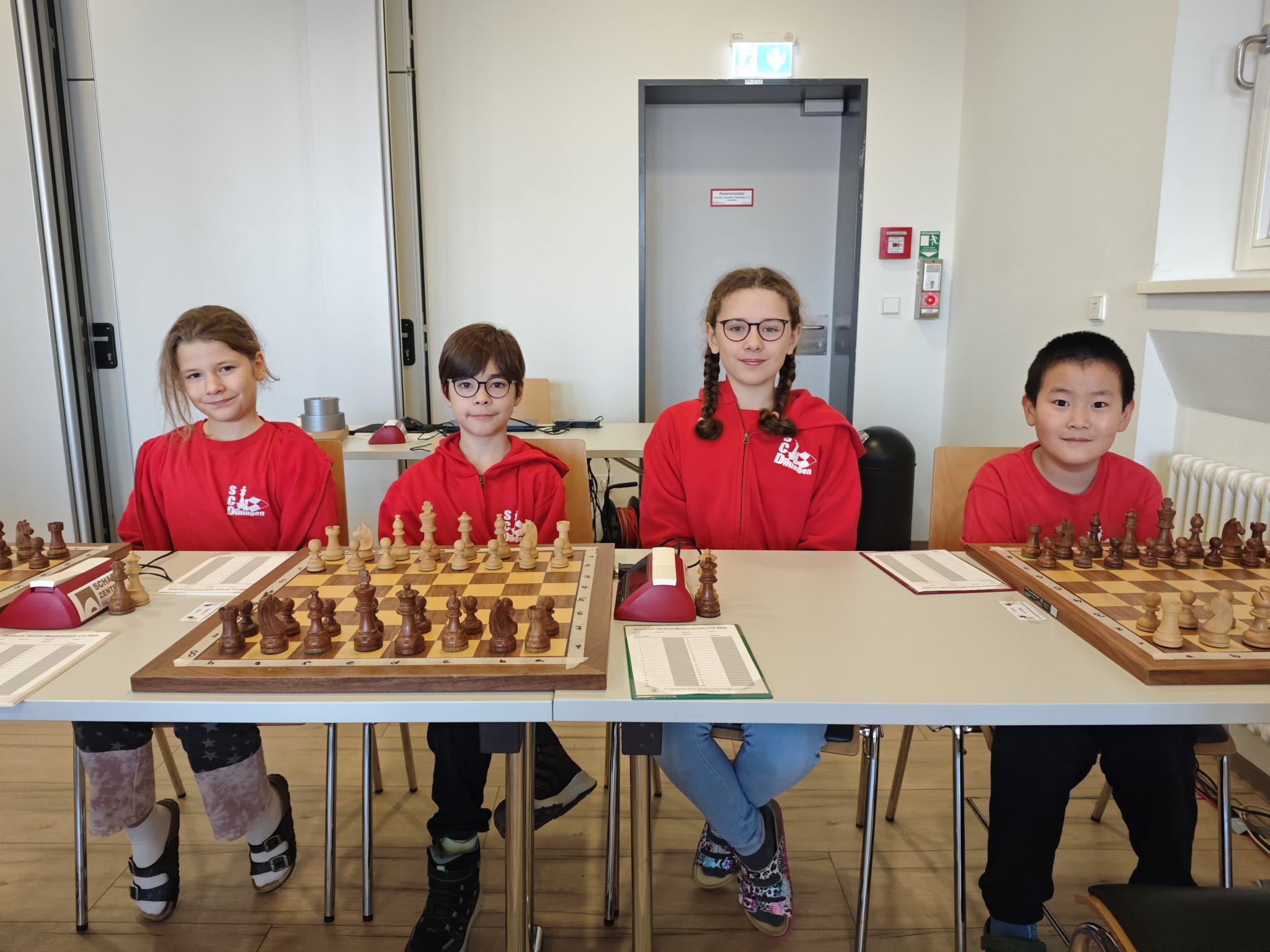 Dillinger U10-Team bei der DVM in Stuttgart