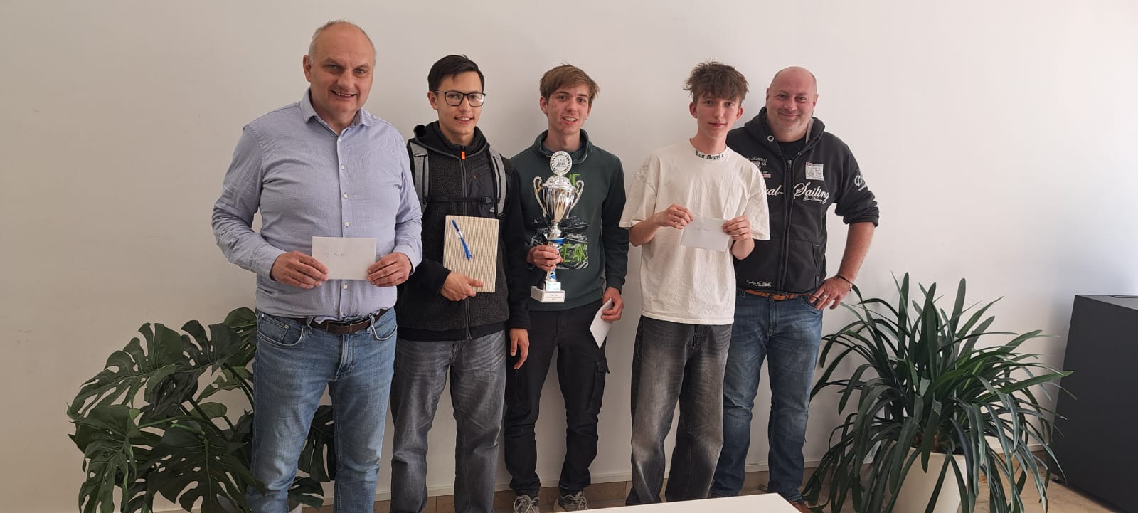 Uli B. und Mike beim 19. Harald-Schrell-Gedenkturnier