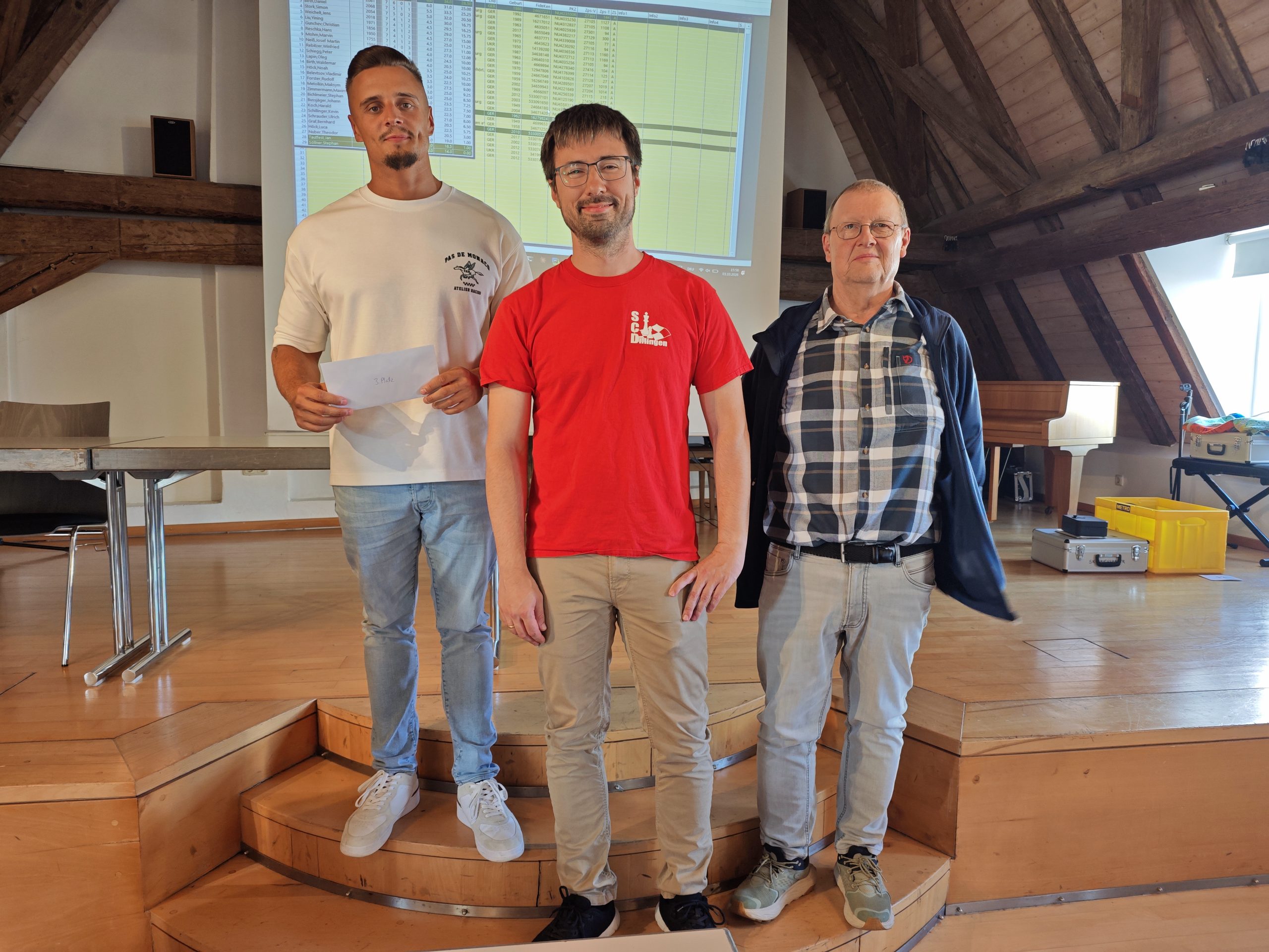 Dillinger Doppelsieg bei schw. Schnellschach